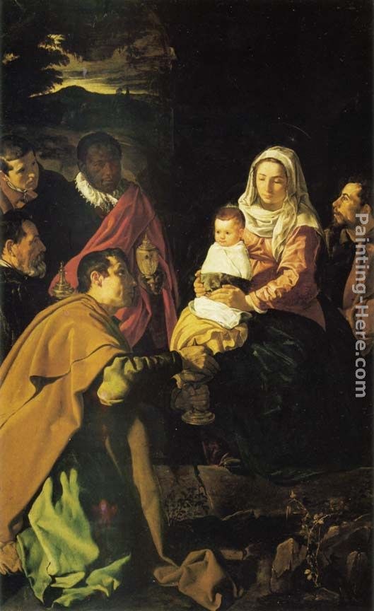 Diego Rodriguez de Silva Velazquez The Adoration of the Magi